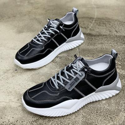 China CUSHIONING Men's Sports Casual Sneakers Wholesale OEM Logo Black Shoes For Men Running Shoes for sale