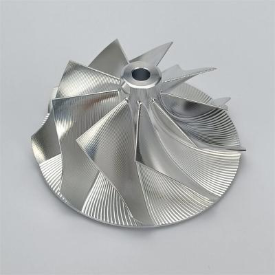 China Billet Turbo Compressor Wheel For G35 G35-900 61.75/76.6mm Turbocharger 880695-5001s for sale