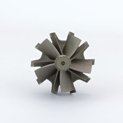 China TD04HL 5+5 Blades Upgrade Turbo Turbine Wheel Shaft 49189-30100 49177-30100 49189-03201 Inconel 713C for sale