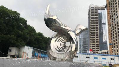 China Handmade Metal Art Sculpture As Outdoor Public Decorative Statue Abstract Design for sale