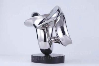 China Indoor Ornaments Famous Abstract Sculptures Polished Process OEM Available for sale