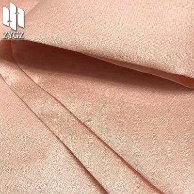 China Sheer thickened stiff organza can color, and available to be digitally printed, customized, solid for women's clothing for sale