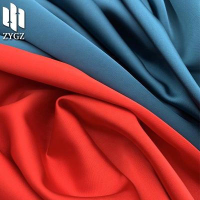 China New Wrinkle Resistant Soft Satin 190gsm Evening Dress Wedding Dress Fabric Double Sided Wholesale for sale