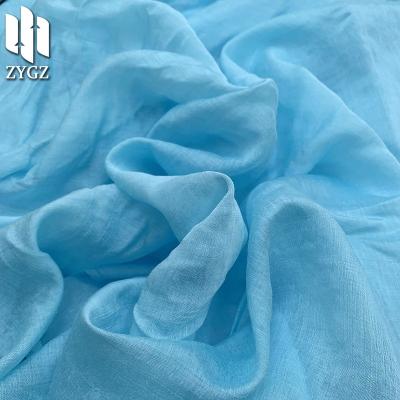 China Breathable Rayon Gauze Fabric Nylon Rayon Blend, Dark Weave Chiffon Fabric Dress Shirt Apparel Fabric Wholesale for sale