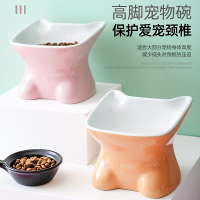 China Automatic Wholesale Custom Ceramic Pet Bowl For Dogs And Cats With Pet Water Food Feeder for sale