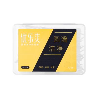 China Home-use high quality ISO CE ROHS approved eco floss dental floss waxed OEM wholesale free sample customized ecological dental floss for sale