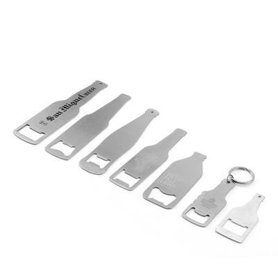 China Can Be Customized Wholesale Customization Stainless Steel Bottle Opener Key Chain In Key Chains for sale