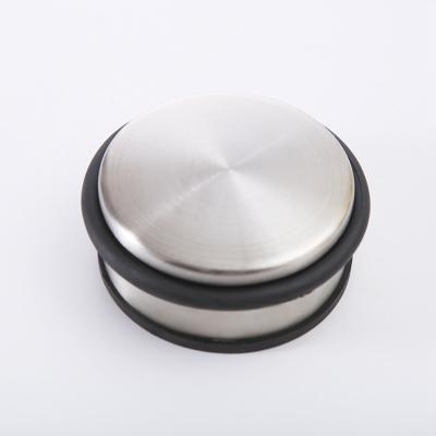 China Modern Customizable Stainless Steel Non Slip Lock Rubber Stop Modern Door Stop for sale