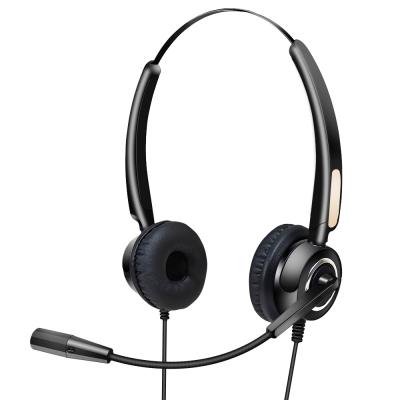 China Noise canceling MIC MIC turn earcup turn call center headset VH510D in USB port running noise canceling mic for sale