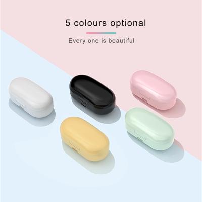 China Mini Fashion Macarons Color TWs Sport Earbuds 5.0 Wireless In-Ear Headphones High Fidelity Stereo Earphone TW60 for sale