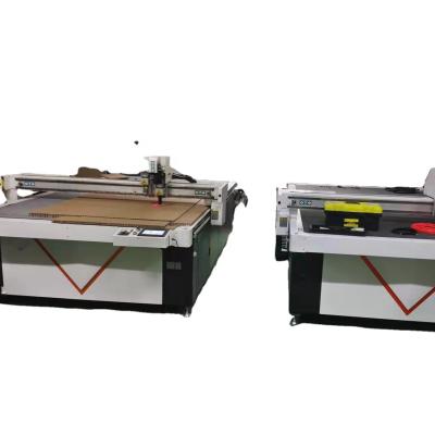 China High Frequency Vibrator Knife CNC Corrugated Cardboard Vinyl Flatbed Cutter Plotter for sale