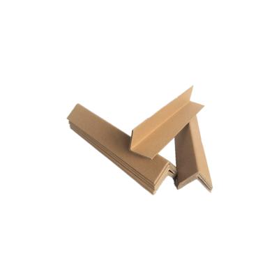 China Wholesale Recycled Materials Cardboard Kraft Paper Corner Box Corner Cardboard Edge Protector For Packaging Protection for sale