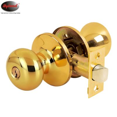 China For 609 PBET HYLAND Entry Doors OEM Polished Tubular Para puertas de cerraduras Tubular Brass Entry Door Lock Pick Chapa for sale