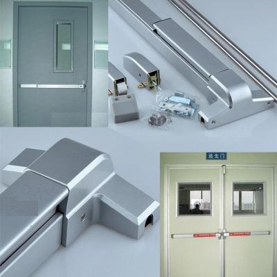 China Fire door panic press bar with high quality, Hyland OEM 302 for double door leaf exit door door lock, adjustable length. for sale