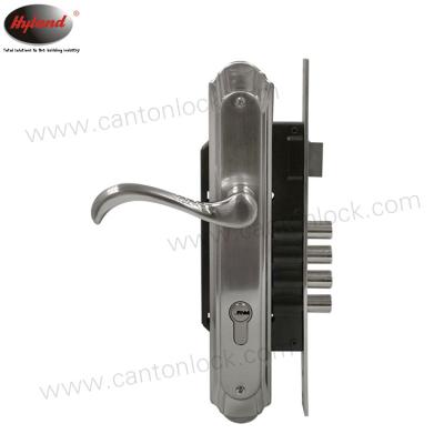 China Corrosion resistance security lock with four round latches, popular case LC14 85*50MM, door lock 50mm countercurrent Hyland Equator OEM mortise lock body for sale