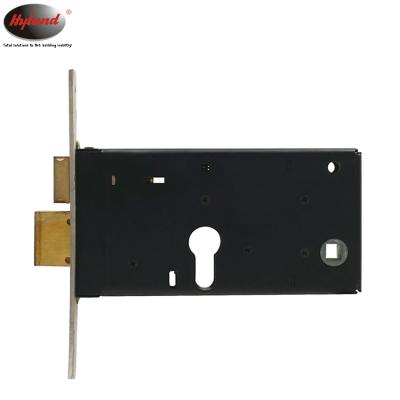 China Horizontal Door HYLAND LC7065 Wooden Mortise Lock Door Body Lock Body With Euro Profile Cylinder for sale