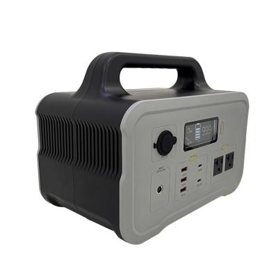 China 626Wh 110V tragbares Kraftwerk Wechselstroms, schwarzer Solargenerator für CPAP zu verkaufen