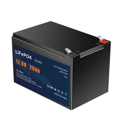 China Bloco preto plástico da bateria da bicicleta Lifepo4 de Ion Battery E do lítio da embalagem 12V à venda