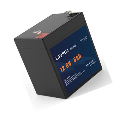 中国 リチウム鉄はLiFePO4電池のパック12V 6Ah 3000の深い周期をリン酸で処理する 販売のため