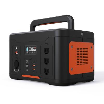 China central eléctrica del generador de poder de batería de 110V 220V 1000W con la salida de corrienta alterna para acampar en venta