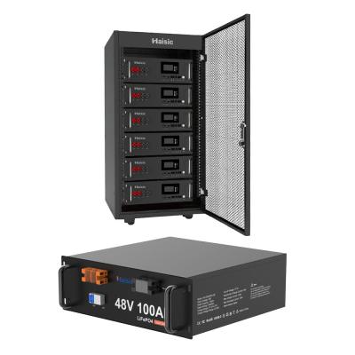 China Hohe Kapazität 100Ah Lithium Lifepo4 Batterie Pack für Server Rack Montage 48V 4.8kWh zu verkaufen