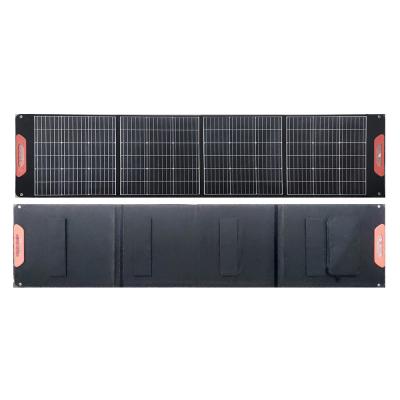 Chine 18V rendement élevé monocristallin pliable 23% du panneau solaire 200W pour camper à vendre