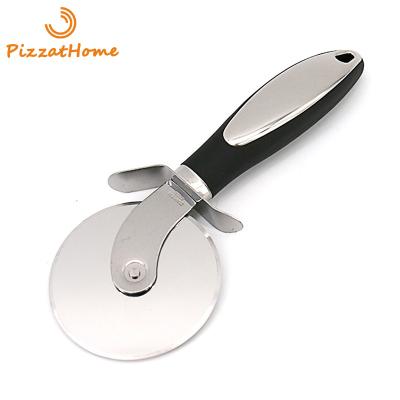 China Viable Quality Stainless Steel Pizza Round Wheel Cutter Slicer Pizza Cookie Cutter Pizza Accessories for sale