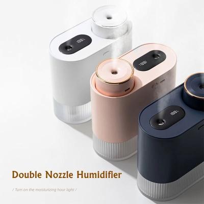 China 450ML Dual-Use Car Air Humidifier Dual-Use Electric Humidifier Happy Sharing Portable Happy Sharing Home Air Wireless Diffuser for sale