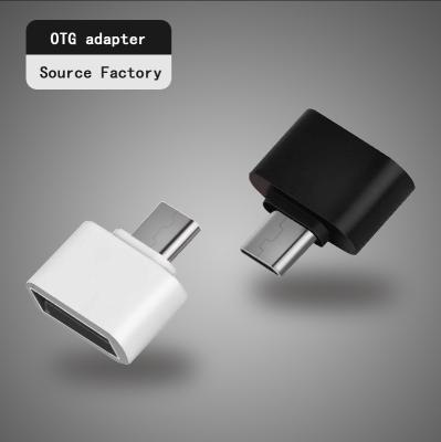 China Mobile Phone Laser Logo USB OTG Adapter USB Converter Adapter for sale