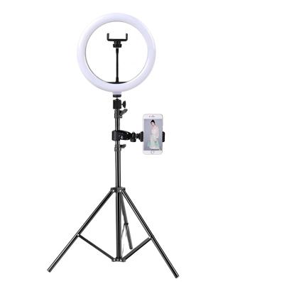 China PORTABLE Favorite 12 Inch Selfie Ring Light Tripod Stand Ring Light Universal Clip Light Large For Phablet for sale