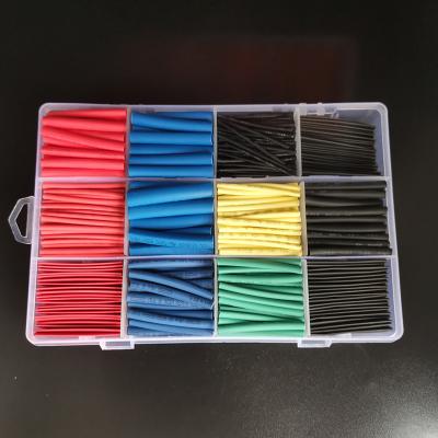 China 530pcs LOW VOLTAGE Tubing Assortment Cable Insulation Sleeving Heat Shrink Tube Kit Kit for sale