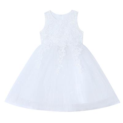 China Custom Made 2022 Summer Princess Birthday Strap Tulle Girl's Casual Dress For Girls 5 To 10 Years Old for sale