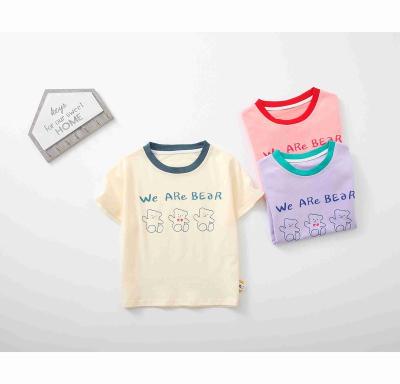 China New Type Long Sleeve Kids Bargain Price Anti-Shrink Baby Clothes Kids Short Sleeve for sale