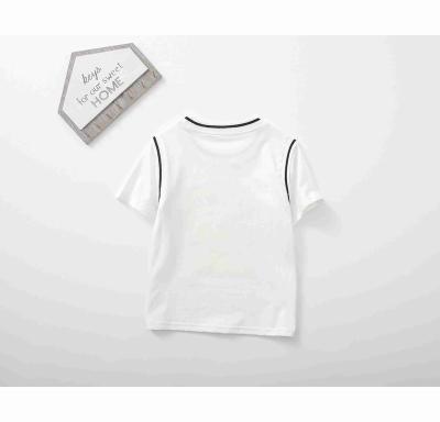 China Economical Anti-Shrink Custom Design Long Sleeve Kids Baby Clothes Kids Short Sleeve for sale