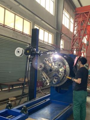 중국 Advanced Circular Seam Welding Machine for Mild Steel/Stainless Steel Tanks Automatic TIG 500Amp Power Source 판매용