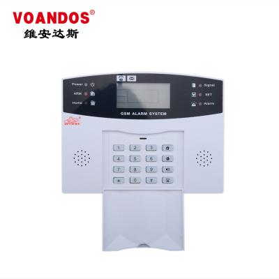 China GSM new touch keypad 2020 wireless dual-network smart home security system alarm host for sale