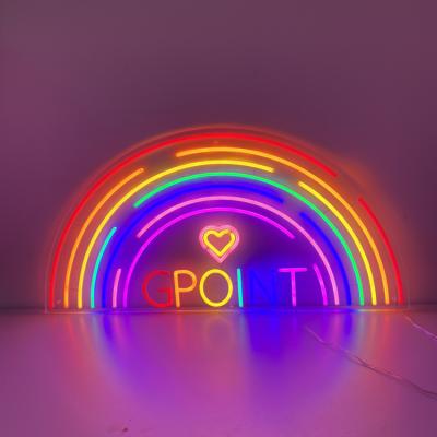 Cina di 100cm - di 10cm delle lettere 3D dell'arcobaleno LED grandi Antivari segni al neon dell'insegna al neon P33 in vendita