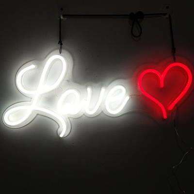 Cina Lettere di Manica al neon di nozze dell'UL di amore al neon su ordinazione del segno per la parete in vendita