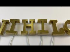 Outdoor Alphabet Led Letter Lights Signboard Halo Lit Sign Letters