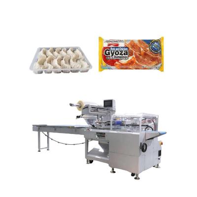 China Automatische Verpackungsmaschine für Dumplings 6.5Kw Spielteigverpackungsanlage zu verkaufen