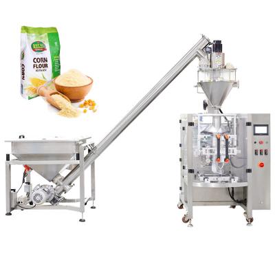 China Automatic Vertical Form Fill Seal Industrial Flour Powder Vffs Packing Machine for sale