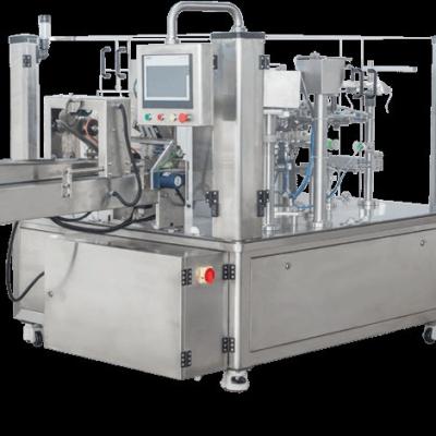 China Powder Packaging Made Easy with Rotary Premade Pouch Packing Machine for sale