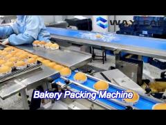 Automatic Bakery Products Packaging Machine Pillow Bag Packing Machine