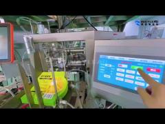 Snacks Nuts Doypack Packaging Machine For Single PE PE Composite Film Paper Film