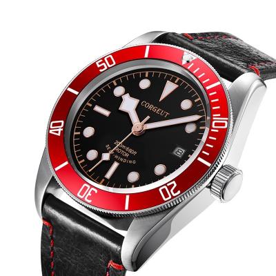 China DIVER Corgeut New Hot Selling Custom Stainless Steel Wrist Automatic Mechanical Men's Sapphire Glass Waterproof Watches for sale