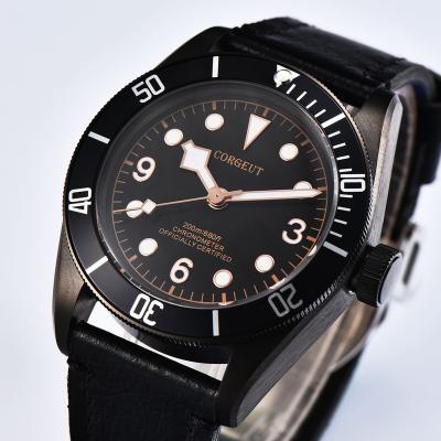 China DIVER Corgeut 41mm Sapphire Mechanical Men Waterproof Wrist Automatic Watches for sale