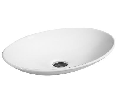 China Hot Selling Tabletop High Quality Modern Art Basin Hotel Room Bathroom Ceramic Basin for sale