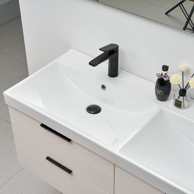 China EUROPEAN Hot Sale White Countertop Hand Sink Ceramic Vessel Bathroom Basin for sale