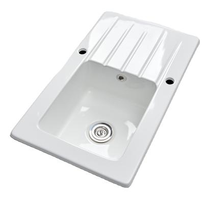 China Without Faucet Technology Manufacture Modern Lavatory Set White Ceramic Sink For Kitchen for sale