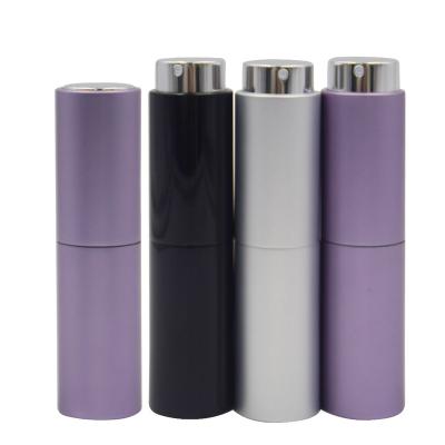 China Custom 5ml 8ml 10ml Portable Refillable Perfume Bottles Eco-friendly Round Mini Plastic Perfume Refill Bottle Empty For Free Sample for sale